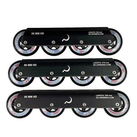 GROUND CONTROL HD 80MM FRAMES BLACK COMPLETE