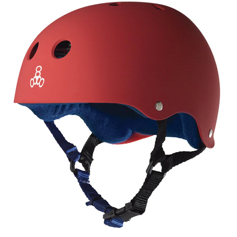 Triple 8 - Sweatsaver Helmet  - United Red Rubber